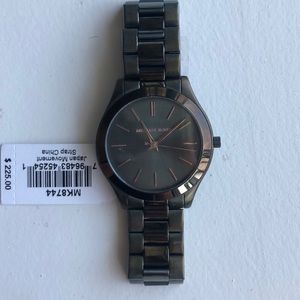 NWT Michael Kors Slim Runway Ladies Watch